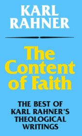 book The Content of Faith