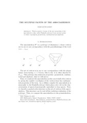 book The Multiple facets of the associahedron