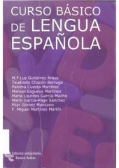 book Curso básico de lengua española