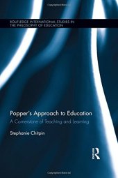 book Popper’s Approach to Education: A Cornerstone of Teaching and Learning