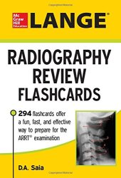 book LANGE Radiography Review Flashcards