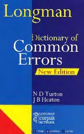 book Longman Dictionary of Common Errors