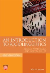 book An Introduction to Sociolinguistics, 7th edition