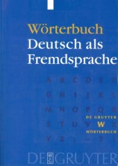 book Wörterbuch Deutsch als Fremdsprache