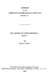 book The Genera of Ichneumonidae