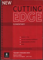 book New Cutting Edge. Elementary. Teacher's book