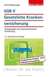 book SGB V Gesetzliche Krankenversicherung