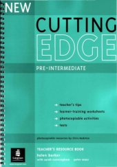 book New Cutting Edge. Pre-Intermediate. Teacher's book