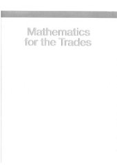 book Mathematics for the Trades  A Guided Approach