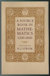 book A Source Book in Mathematics, 1200-1800