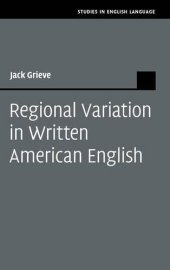 book Regional Variation in Written American English