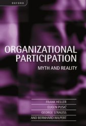 book Organizational Participation: Myth and Reality