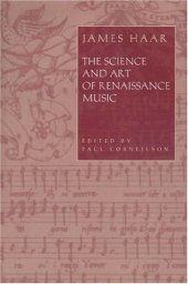 book The Science and Art of Renaissance Music