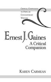 book Ernest J. Gaines: A Critical Companion