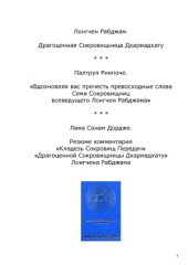 book Драгоценная Сокровищница Дхармадхату