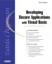 book Developing Secure Applications with Visual Basic