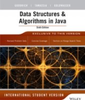 book Data Structures and Algorithms in Java, 6th Edition: International Student Version