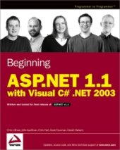 book Beginning ASP.NET 1.1 with Visual C# .NET 2003