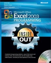 book Microsoft Office Excel 2003 Programming Inside Out