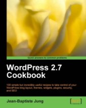 book WordPress 2.7 Cookbook: Quick Answers to Common Problems