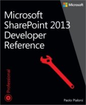 book Microsoft SharePoint 2013 Developer Reference