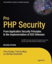 book Pro PHP Security, 2nd Edition: From Application Security Principles to the Implementation of XSS Defenses