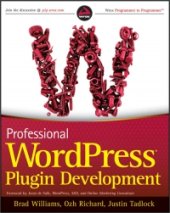 book Professional WordPress Plugin Development