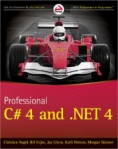 book Professional C# 4.0 and .NET 4