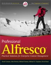 book Professional Alfresco: Practical Solutions for Enterprise Content Management