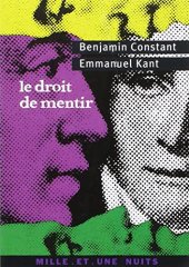 book Le droit de mentir