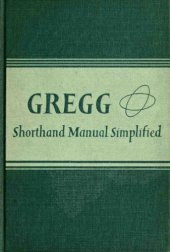 book Gregg Shorthand Manual Simplified