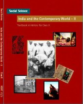 book Social Science - History - India and the Contemporary World-II