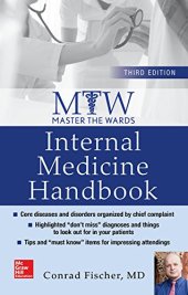 book Master the Wards: Internal Medicine Handbook, Third Edition