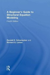 book A Beginner’s Guide to Structural Equation Modeling