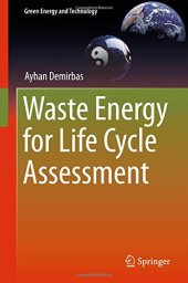 book Waste Energy for Life Cycle Assessment