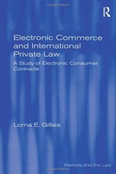 book Electronic Commerce and International Private Law: A Study of Electronic Consumer Contracts