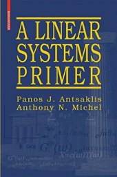 book A Linear Systems Primer