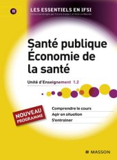 book Santé publique, économie de la santé : UE 1.2