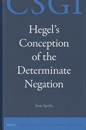 book Hegel’s Conception of the Determinate Negation