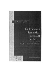 book La tradición semántica. De Kant a Carnap