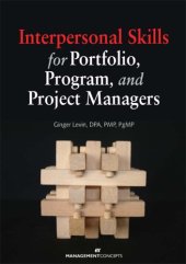 book Interpersonal skills for portfolio, program, and project managers