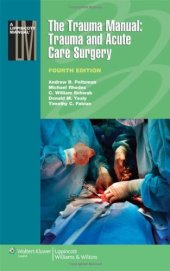 book The Trauma Manual: Trauma and Acute Care Surgery