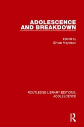 book Adolescence and Breakdown