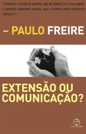 book Extensão ou comunicação?