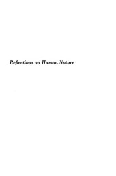 book Reflections on human nature