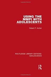 book Using the MMPI with Adolescents