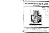 book Poemas medievales en latín (épica y lírica)