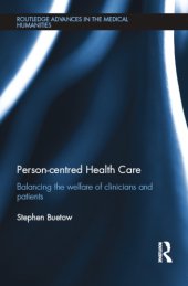 book Person-centred Health Care: Balancing the Welfare of Clinicians and Patients