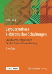 book Layoutsynthese elektronischer Schaltungen: Grundlegende Algorithmen für die Entwurfsautomatisierung (German Edition)