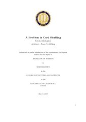 book A Problem in Card Shuffling